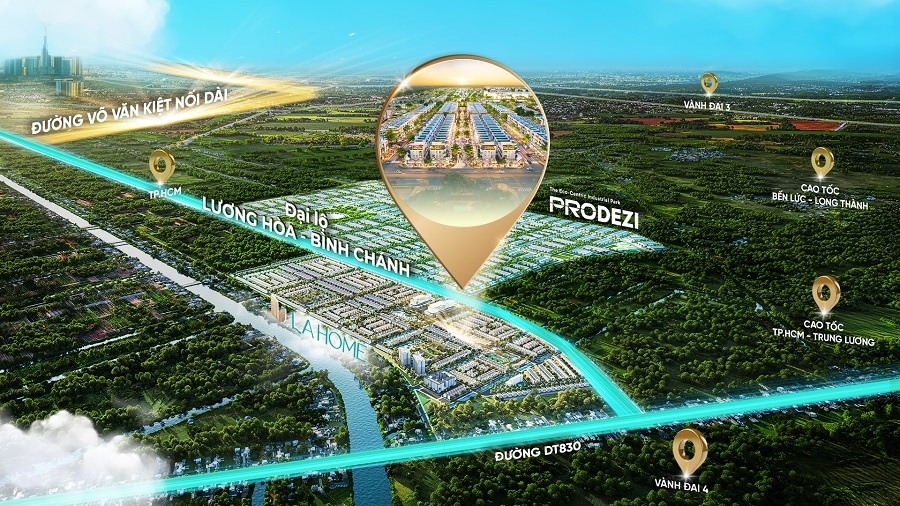 Đường Võ Văn Kiệt nối dài đưa LA Home bước vào chu kỳ tăng giá mới