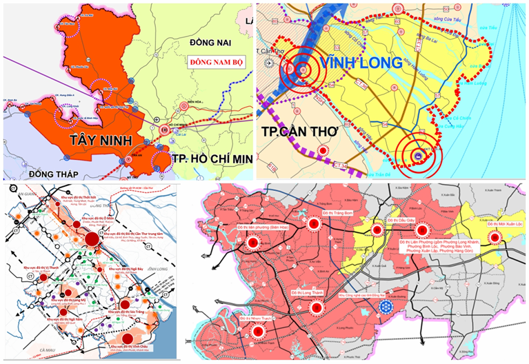 QUY HOẠCH TUẦN QUA: Cần Thơ - Tây Ninh - Đồng Nai - Vĩnh Long nâng cấp hàng loạt đô thị loại II-III đến 2030