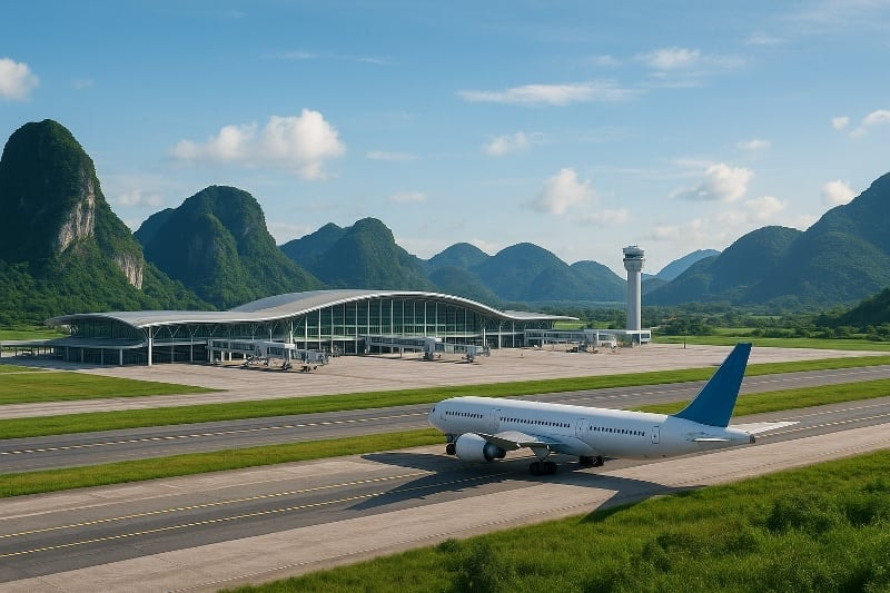 Đề xuất sân bay quốc tế 23.000 tỷ cách Nội Bài 80km