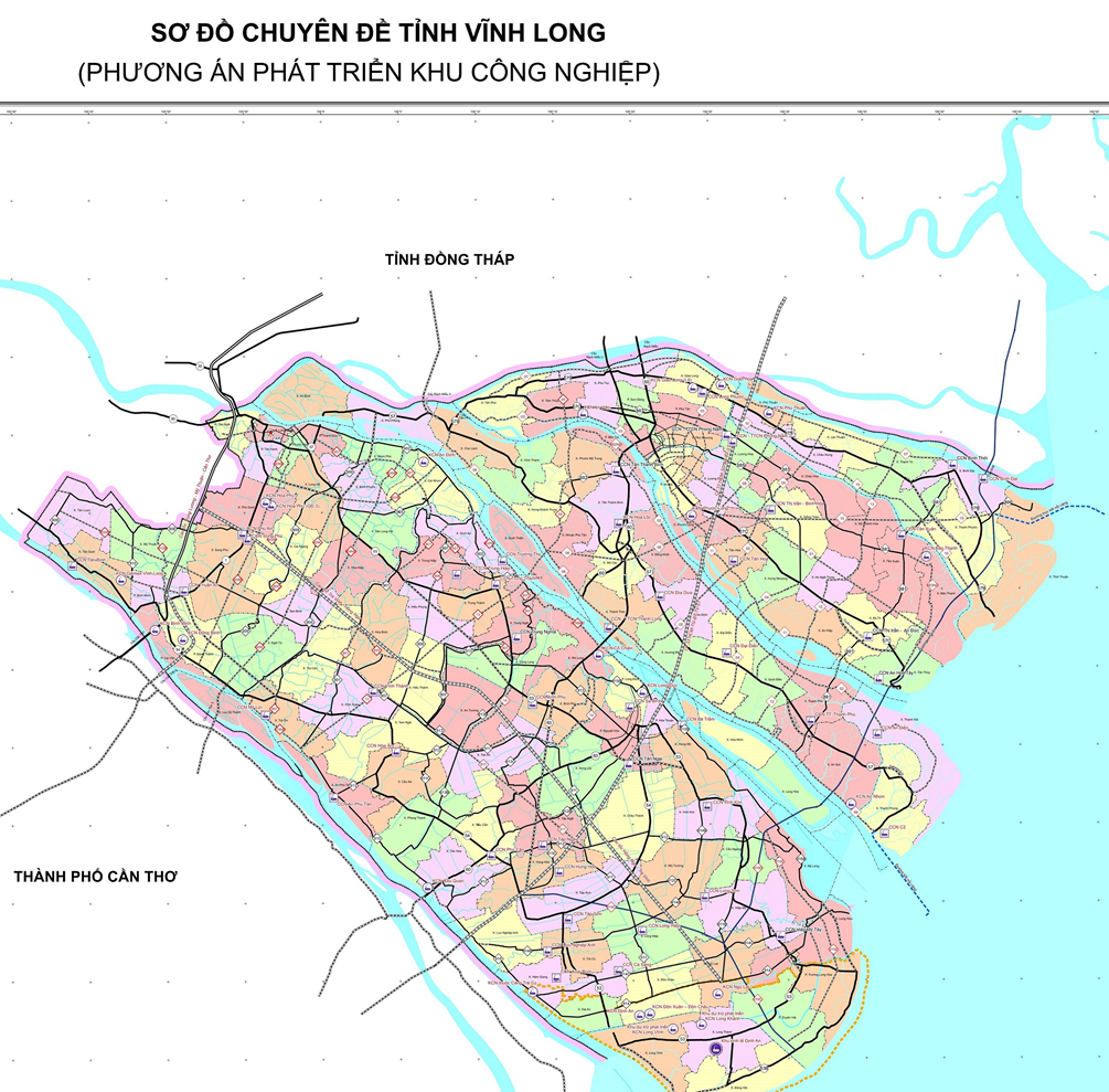Danh sách 17 khu công nghiệp mới Vĩnh Long đến năm 2030