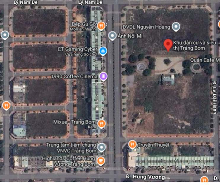 Dự án nhà ở hơn 70.000m2 Trảng Bom có thay đổi quan trọng về đất đai