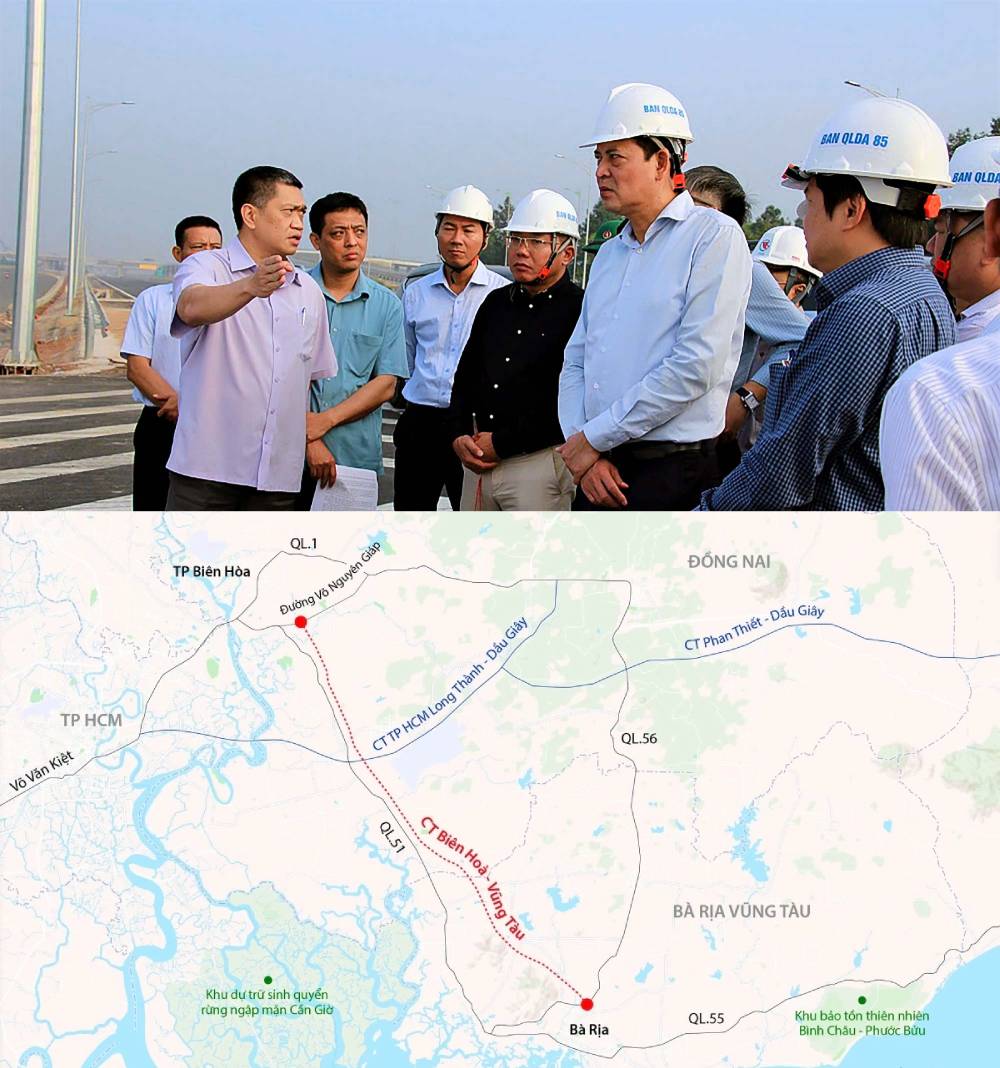 Diễn biến mới với hơn 35km cao tốc Biên Hòa - Vũng Tàu trước Tết