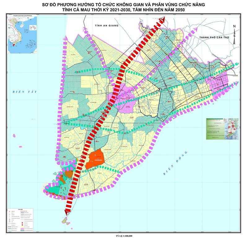 Tin mới nhất về điều chỉnh quy hoạch Cà Mau 2030