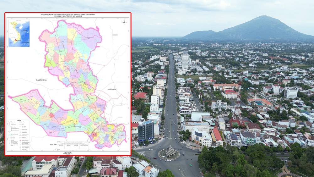 Toàn cảnh quy hoạch giao thông Tây Ninh đến 2030: Hé lộ nghiên cứu sân bay gần khu vực núi Bà Đen