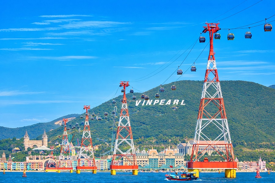 Cáp treo Vinpearl Nha Trang lọt Top cáp treo đẹp nhất châu Á