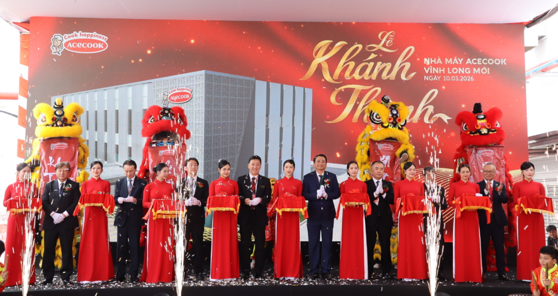 Vĩnh Long có nhà máy Acecook lớn nhất Việt Nam, tổng vốn đầu tư 200 triệu USD 