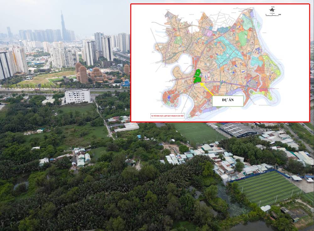Hiện trạng dự án khu liên hợp Rạch Chiếc với sân vận động 75.000 chỗ vừa động thổ tại TP.HCM