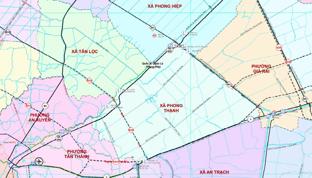 Một loạt dự án tại Cà Mau cùng xuất hiện trong một quyết định đáng chú ý