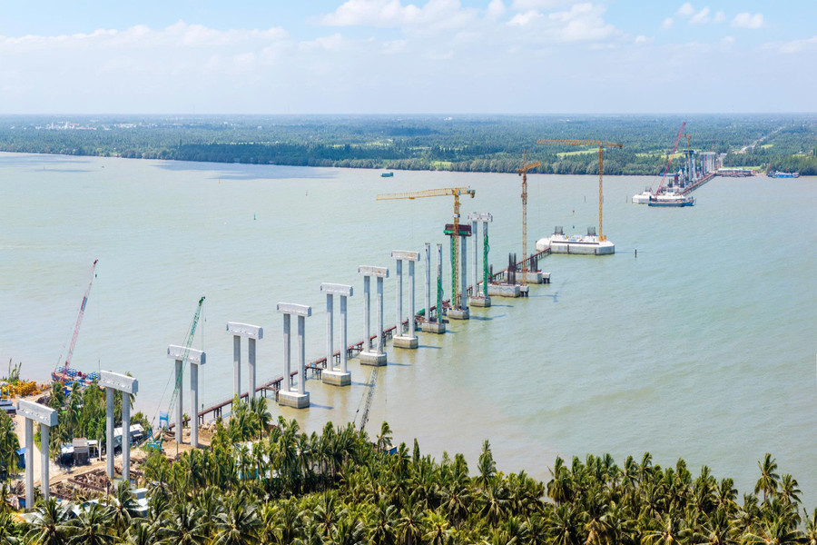 Bất động sản 24h: Tiến độ cầu Đại Ngãi nối Vĩnh Long - Cần Thơ