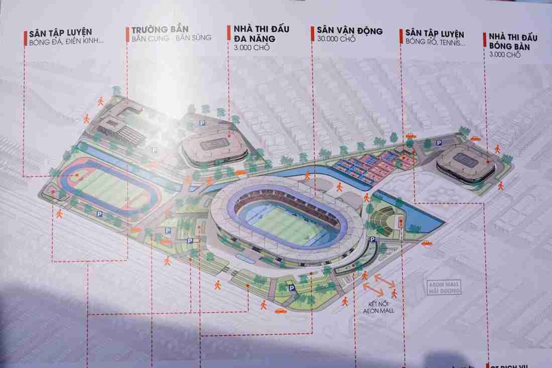 Hải Phòng muốn xây sân vận động 50.000 chỗ tại Khu liên hợp thể thao phía Đông
