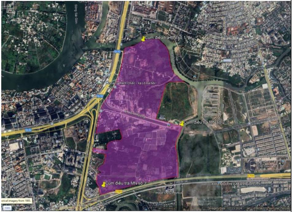 7 BƯỚC THU HỒI ĐẤT Dự án Khu Liên hợp thể dục thể thao quốc gia Rạch Chiếc