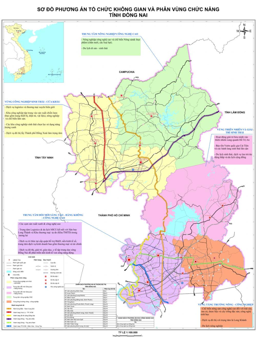 Sắp lên thành phố, Đồng Nai đấu giá 107 khu đất “khủng” hơn 4.200 ha