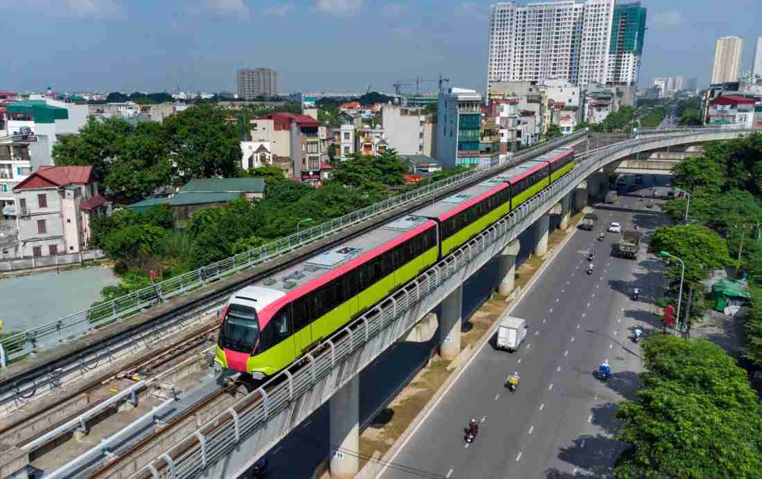 Lộ diện bản đồ giá nhà đất dọc metro Văn Cao - Hòa Lạc