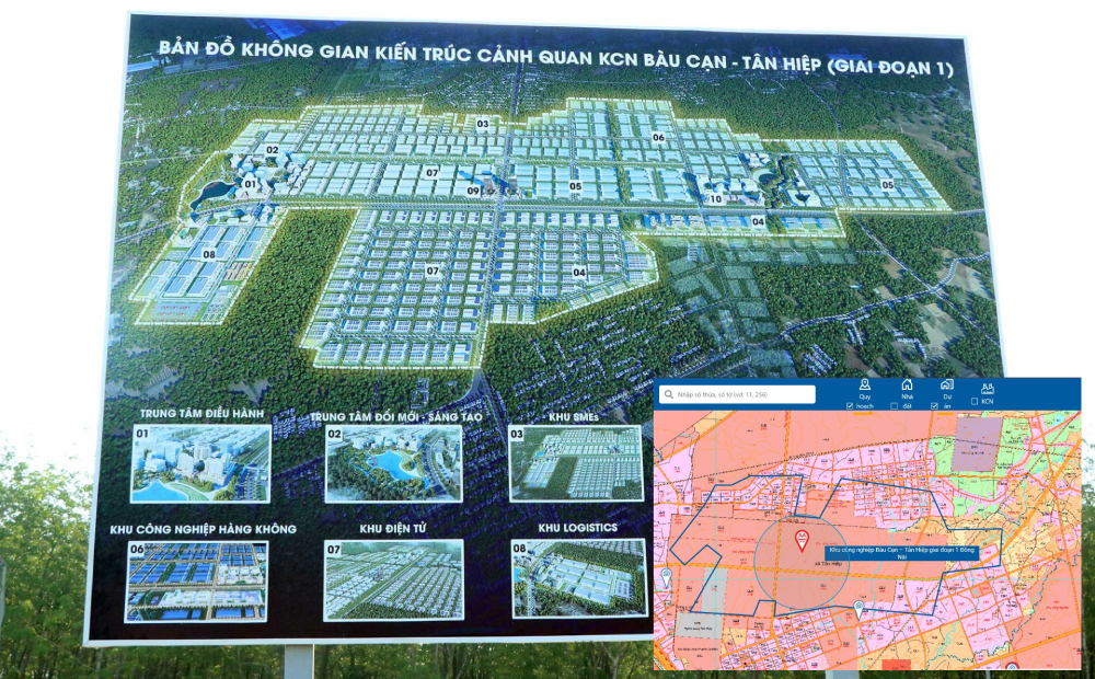 Đang bồi thường, giải phóng mặt bằng 3 khu công nghiệp hơn 2.200ha tại Đồng Nai, chốt hạn 15/4