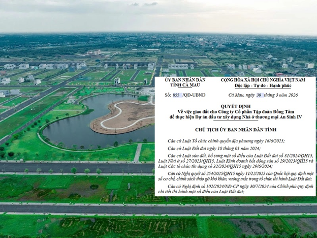 Diễn biến mới tại một trong những khu đô thị lớn nhất Cà Mau