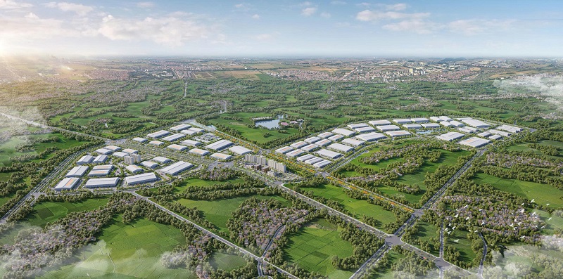 Bắc Ninh: Khởi công khu công nghiệp 256ha với vốn đầu tư hơn 3.700 tỷ đồng tại xã Hiệp Hòa