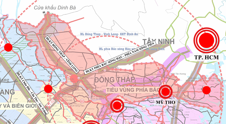 Quy hoạch Đồng Tháp 2030: Chuyên gia nói về mô hình 1-2-3-4-5-6