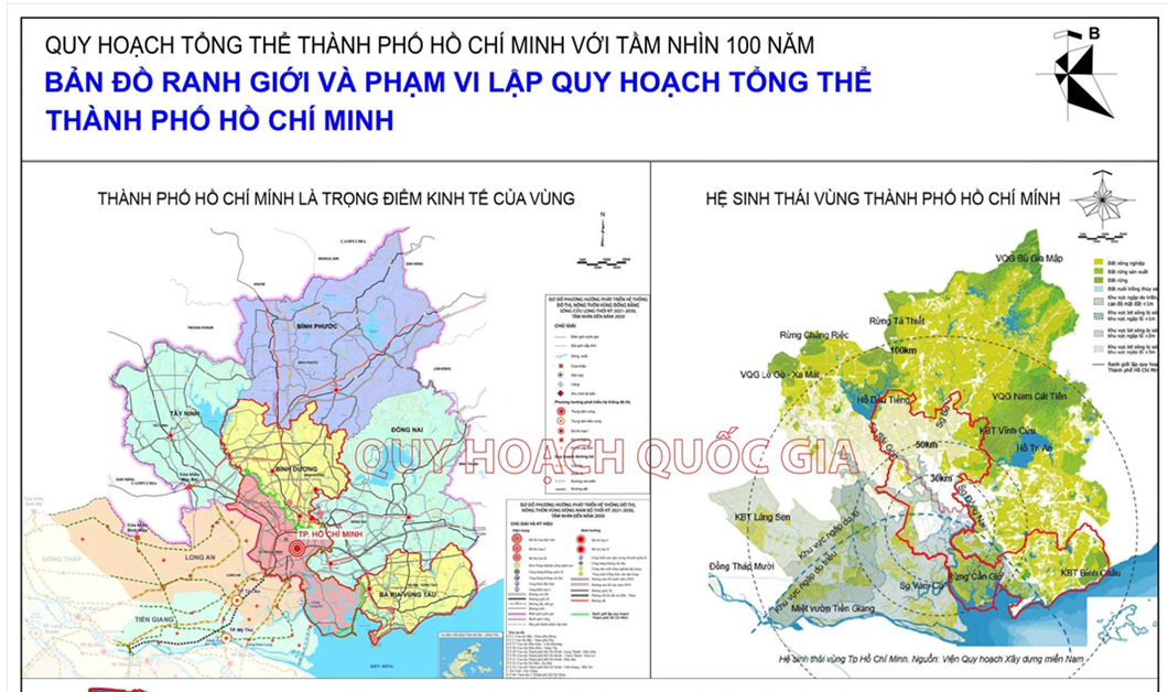 Quy hoạch tổng thể TP.HCM: Lộ diện kế hoạch xây dựng siêu đô thị lớn nhất Việt Nam