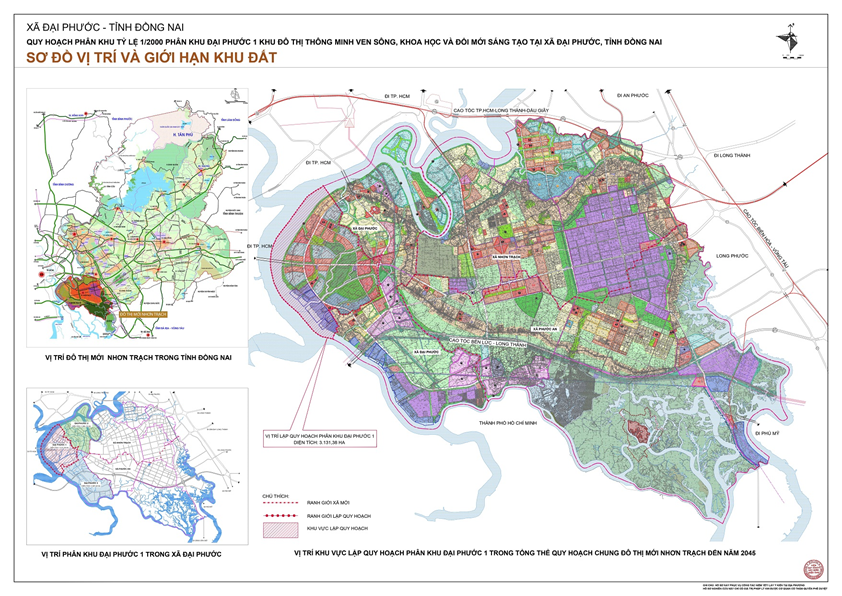 Sắp đấu thầu 1.800 ha đất khu đô thị thông minh ven sông Đồng Nai