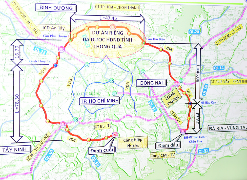 Tin nóng từ Đồng Nai: Đang giải phóng mặt bằng hơn 443ha đất để làm tuyến đường 120.000 tỷ