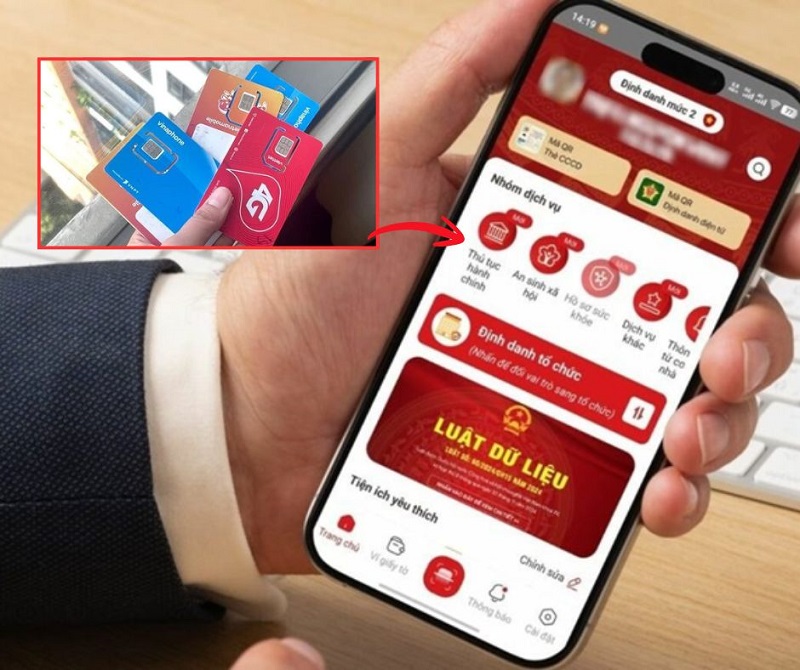 Hướng dẫn chi tiết xác thực SIM CHÍNH CHỦ trên VNeID