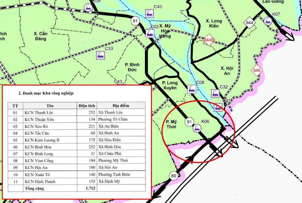 Danh sách 11 khu công nghiệp An Giang: Những khu nào đã hoạt động, khu nào chưa?