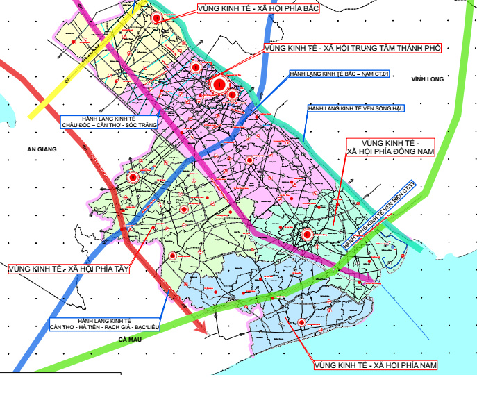 Quy hoạch chung Thành phố duy nhất của Đồng bằng Sông Cửu Long