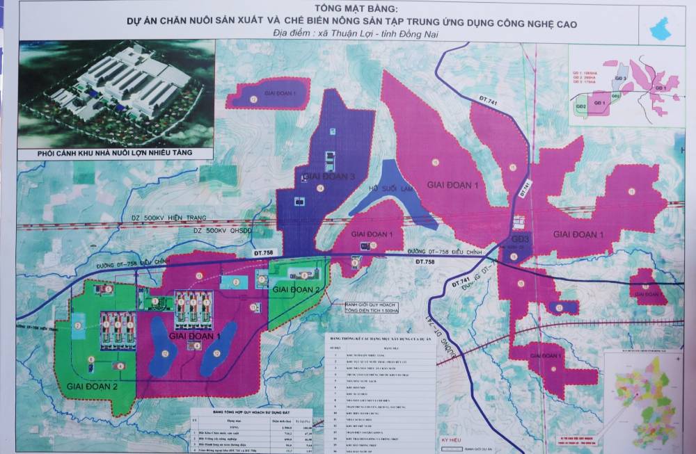 Sắp triển khai bồi thường, giải phóng mặt bằng dự án 1.500ha tại Đồng Nai