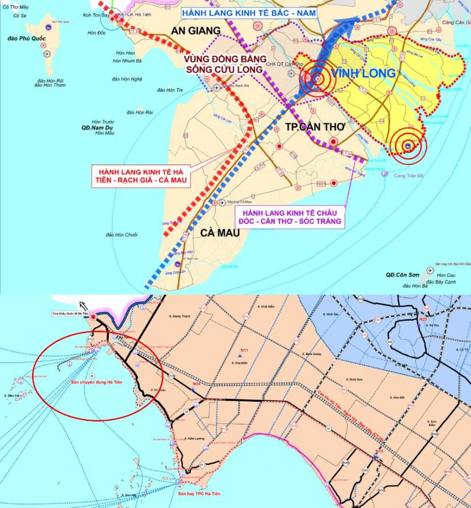 Hạ tầng mới ĐBSCL: Cầu mới 9km nối Vĩnh Long và Đồng Tháp; Quy hoạch nghiên cứu đầu tư SÂN BAY tại Mỹ Tho, Hà Tiên…