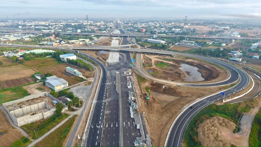 Hạ tầng dần định hình giá trị bất động sản Bến Lức