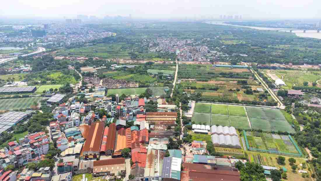 Đất tại nơi sắp mọc lên khu đô thị 257.000 tỷ đồng ven sông Hồng đang được định giá ra sao?