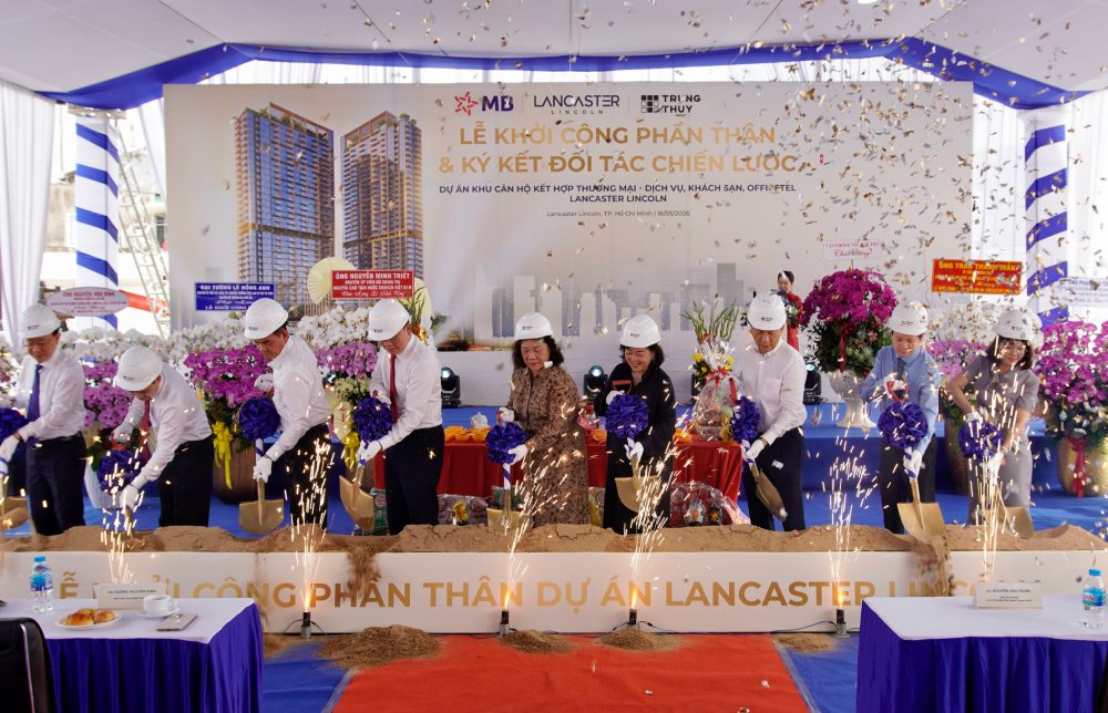 Tái khởi công dự án Lancaster Lincoln ngay trung tâm TP.HCM