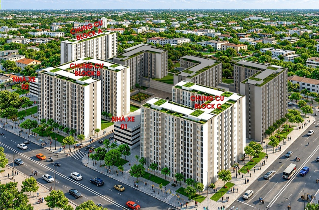 Quảng Ngãi khởi động 1.200 căn nhà ở xã hội tại Khu thiết chế Công đoàn
