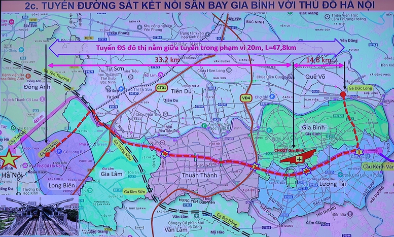 Sắp khởi công tuyến đường gần 29.000 tỷ đồng nối sân bay Gia Bình với Hà Nội